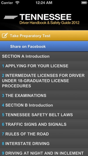 Tennessee Driver Handbook & Safety Guide