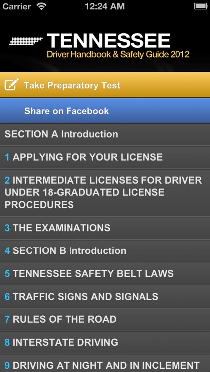 Tennessee Driver Handbook & Safety Guide Free