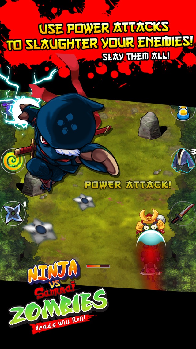 Ninja vs Samurai Zombies screenshot 3