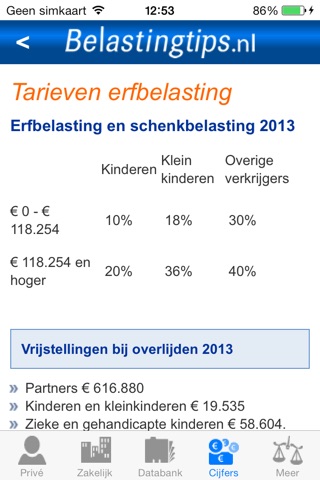 Belastingtips.nl screenshot 4
