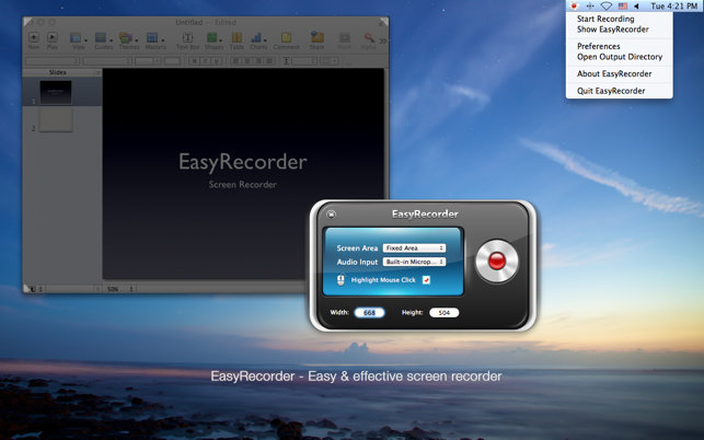 ‎EasyRecorder - Screen Recorder Screenshot