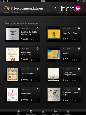Wine-is Wine List screenshot 2