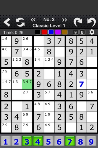 Sudoku Classics screenshot 3