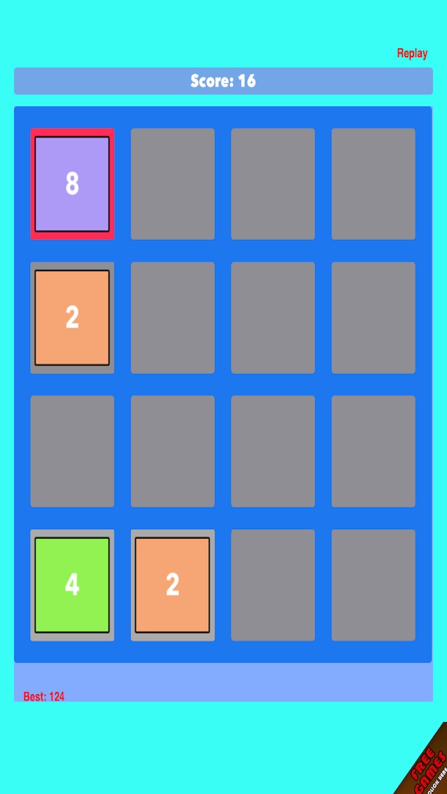 2048+ - Tap the Number Tiles and Don't Stop! 1.0 IOS -