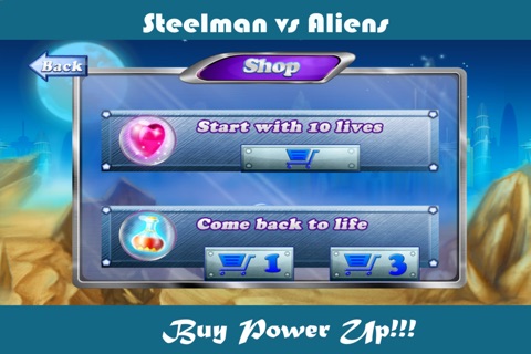 SteelMan Vs Aliens - Time Wars Runner Edition screenshot 3