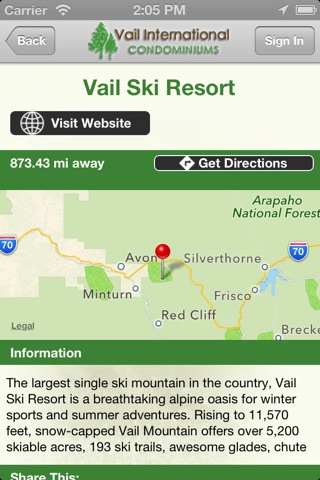 Vail International screenshot 3