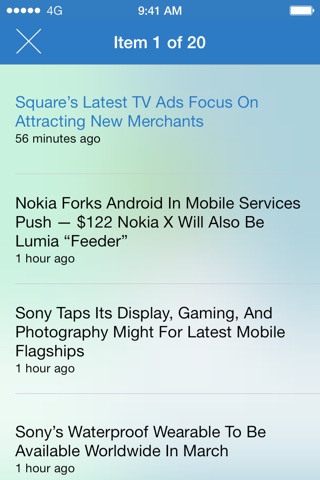 FeedRead screenshot 2