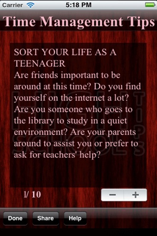 High School Tips! screenshot 3