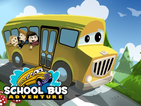 School Bus Adventure - Field Trip is a Fun 3D Driving Cartoon Game for Boys and Girls with simple Drag Control, where you can Explore Towns and Farms with Animalsのおすすめ画像1