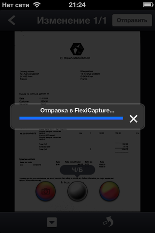 Скриншот из FlexiCapture Client