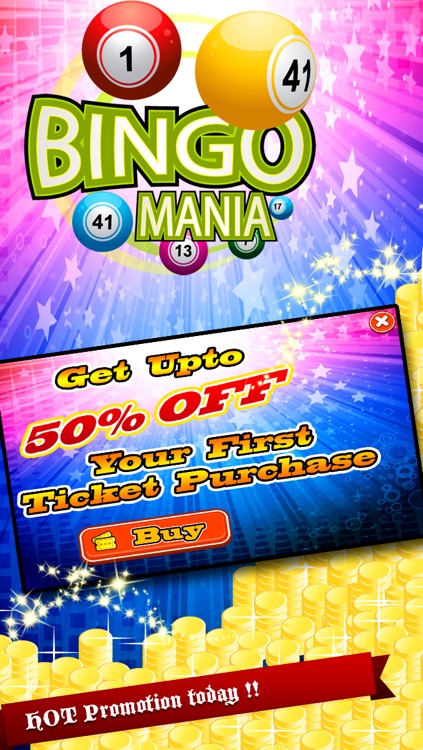 Ace Bingo Mania - Tap the fortune ball to win the lotto prize screenshot-3
