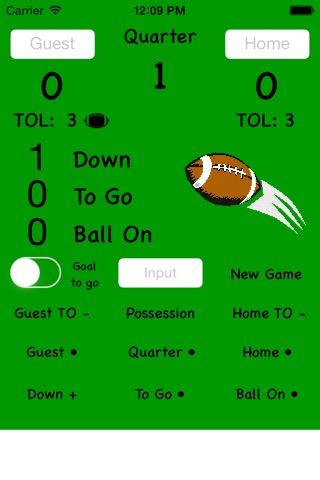 Simple Scoreboard for Football screenshot 2