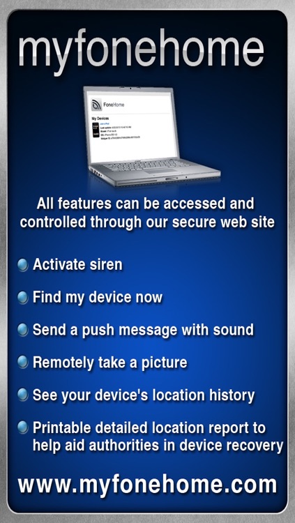 FoneHome - A Phone Tracker to Find and Locate Your Lost or Stolen Device screenshot-3