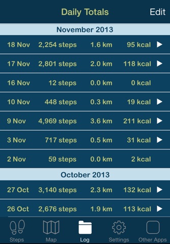 iSteps GPS Pedometer PRO screenshot 3