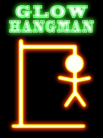 Glow Hangman - HD : FREE screenshot 2