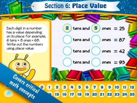 Math Fun 1st Grade Lite HD: Addition & Subtraction Games With A Cool Robot Friend - FREE screenshot 4