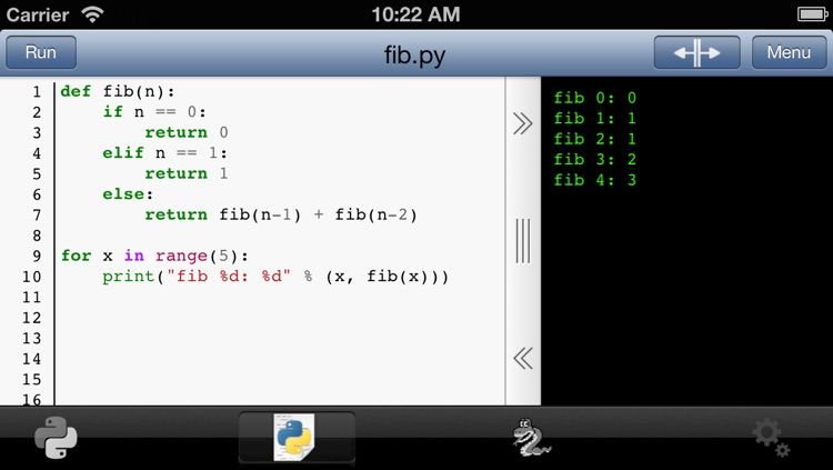 Python 3.2 for iOS by Jonathan Hosmer