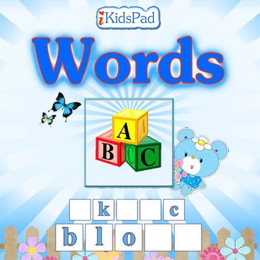 Free kids scramble word game iOS App