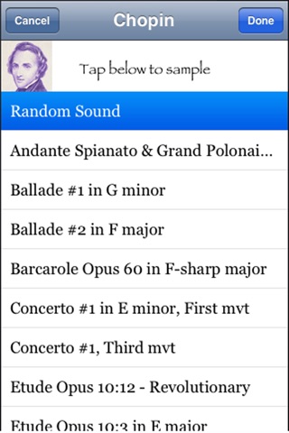 Chopin Alarm Clock screenshot 2
