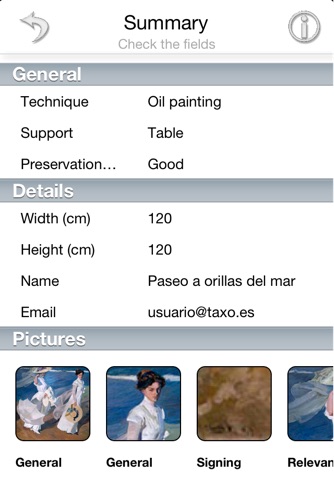 Taxo Arte - Tasación y valoración de Arte screenshot 4