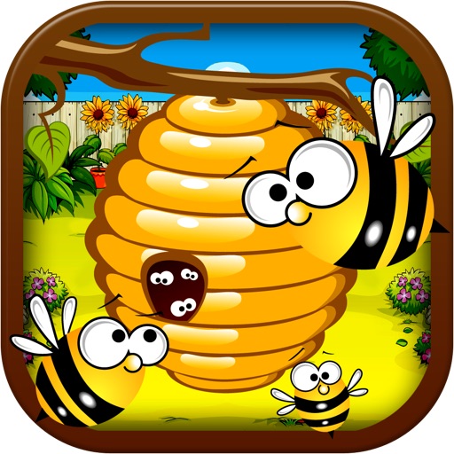 Honey Bee Leader Adventure - An Awesome Feeding Frenzy Challenge Free icon