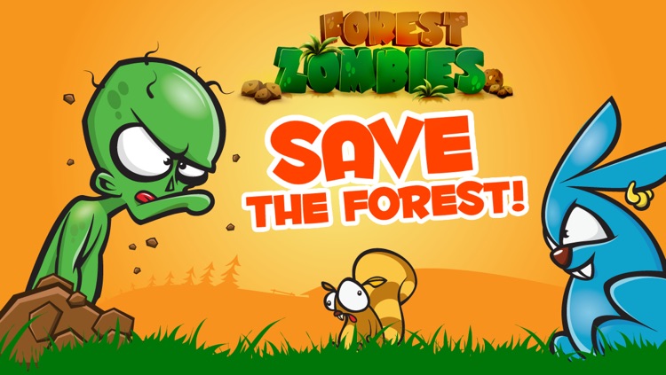 Forest Zombies Run Free - Flick Zombie Temple Attack Game Version 2 screenshot-4