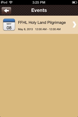 Franciscan Foundation screenshot 3