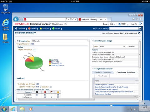 Oracle Virtual Desktop Client screenshot 4