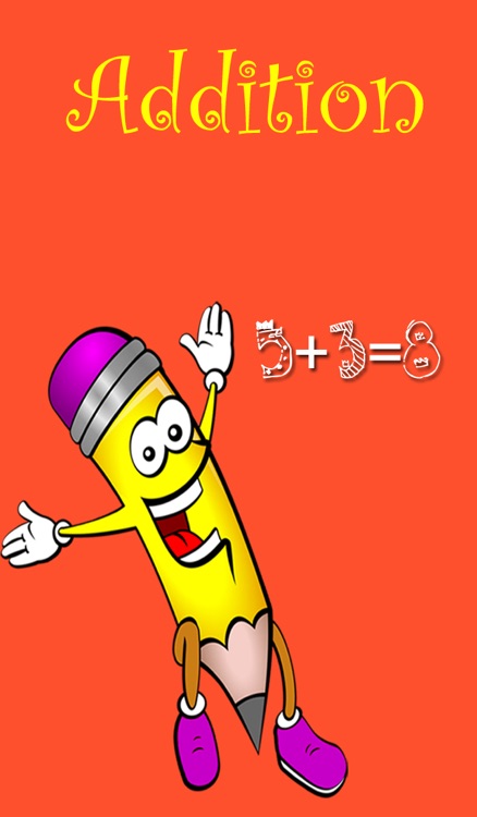 Jumbo Pencil Math Addition