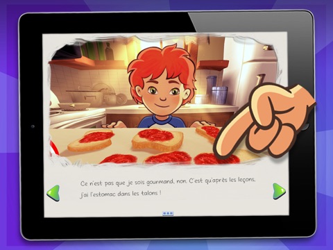 Sneak a Snack HD Lite - 3D interactive children’s story book with fun factor! screenshot 4