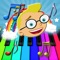 Teach your little one to learn how to find music keys and play piano