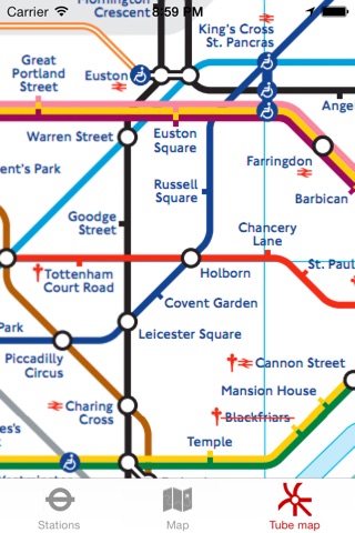 LondonTube screenshot 2