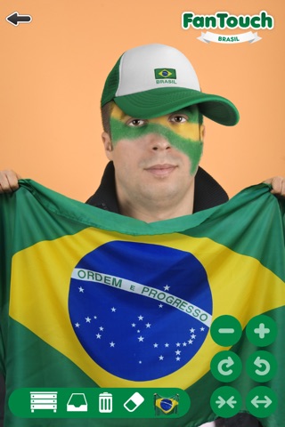 FanTouch Brasil -  Support the Brazilian Team screenshot 2