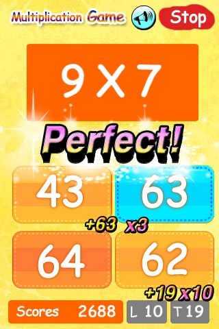 Multiplication Genius screenshot 2