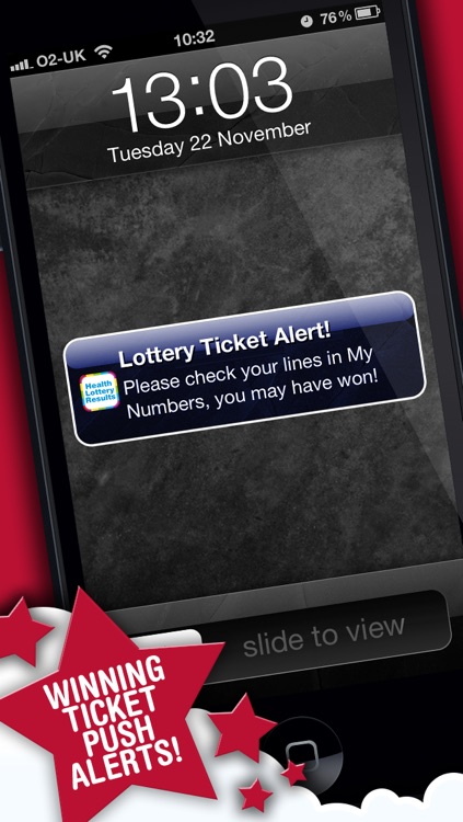 Health Lottery Results Push Alerts Winning Ticket!