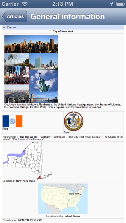 New York City, USA Offline Map - PLACE STARS screenshot-4
