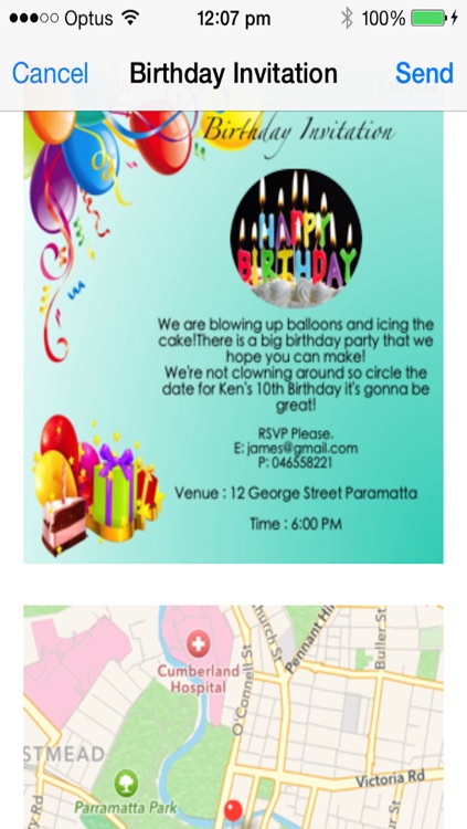 iInvitations screenshot-4