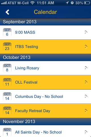 Our Lady of Lourdes School screenshot 2