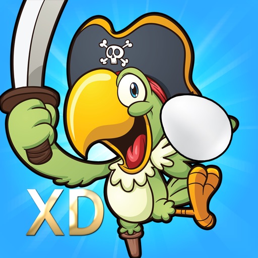Pirate Parrot Egg Drop Rush XD - Amazing Caribbean Rescue Adventure Challenge icon