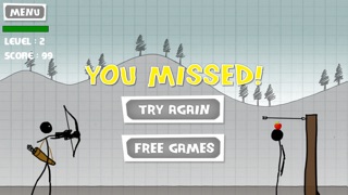 アップル射撃 - 無料ゲーム - 弓と矢 (Stickman Apple Shooting Showdown - Free Bow and Arrow Fun Doodle Skill Game)のスクリーンショット3 アップル射撃 - 無料ゲーム - 弓と矢 (Stickman Apple Shooting Showdown - Free Bow and Arrow Fun Doodle Skill Game)のスクリーンショット3