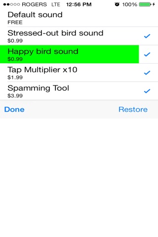 Flap this bird - The flappy music making bird flap screenshot 3