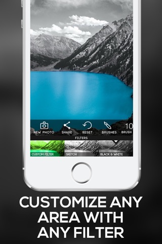Color Filters: Custom Photo Filters + Photo Enhancements + Paint Effects screenshot 2