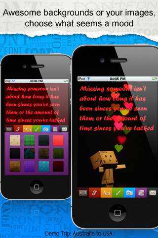 Font Messenger Lite screenshot 4