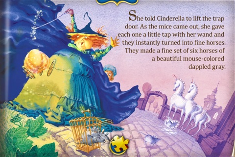 Cinderella - Animated Watercolor Fairy Tale LITE screenshot 2