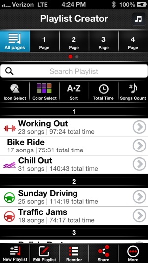 Playlist-Creator: The Ultimate Running, Driving, Workout, Da(圖5)-速報App