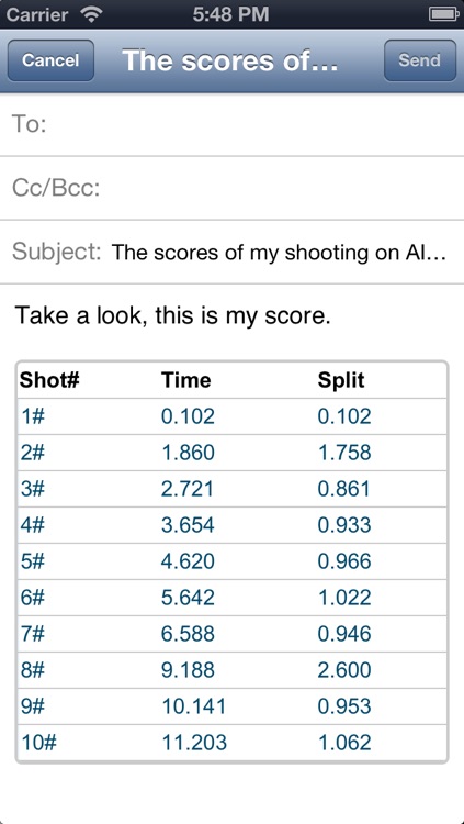 AIPSC Shot Timer (High performance shot timer) screenshot-3