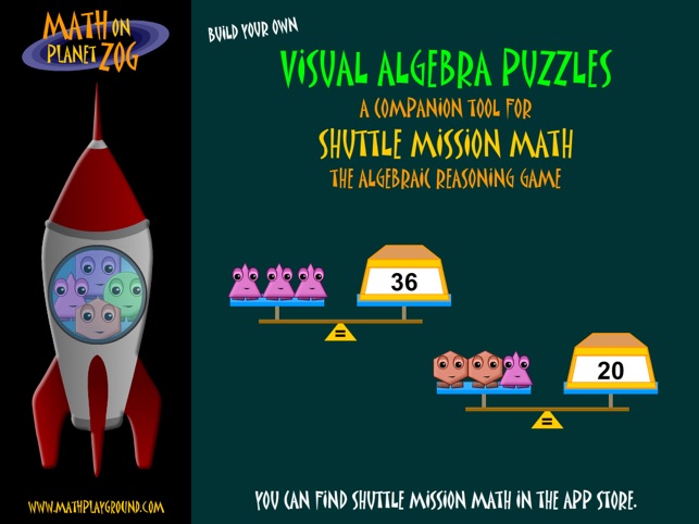 Visual Algebra Puzzles