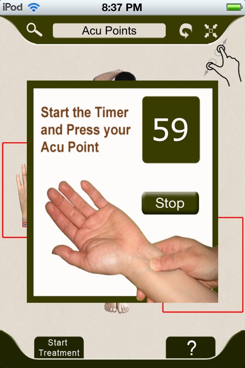 AcuPressure: Visually Interactive Self Treatment