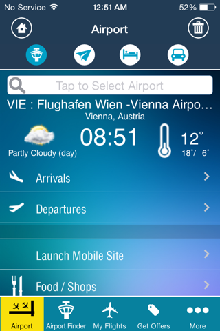 Vienna Airport Info + Radar screenshot 2