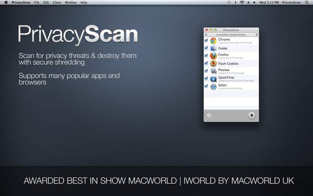 ‎PrivacyScan Screenshot